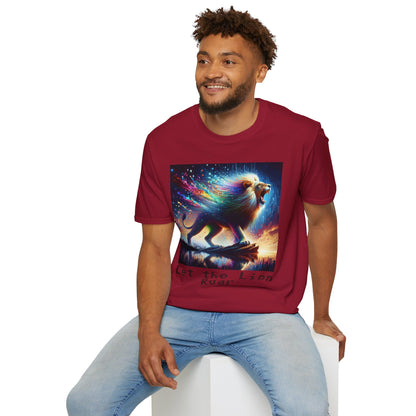 Unisex Softstyle T-Shirt - Lion roar