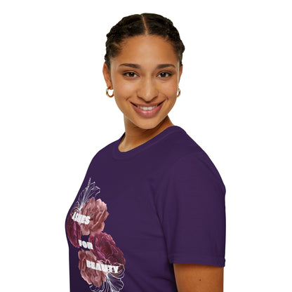 Unisex Softstyle T-Shirt - Ashes for beauty