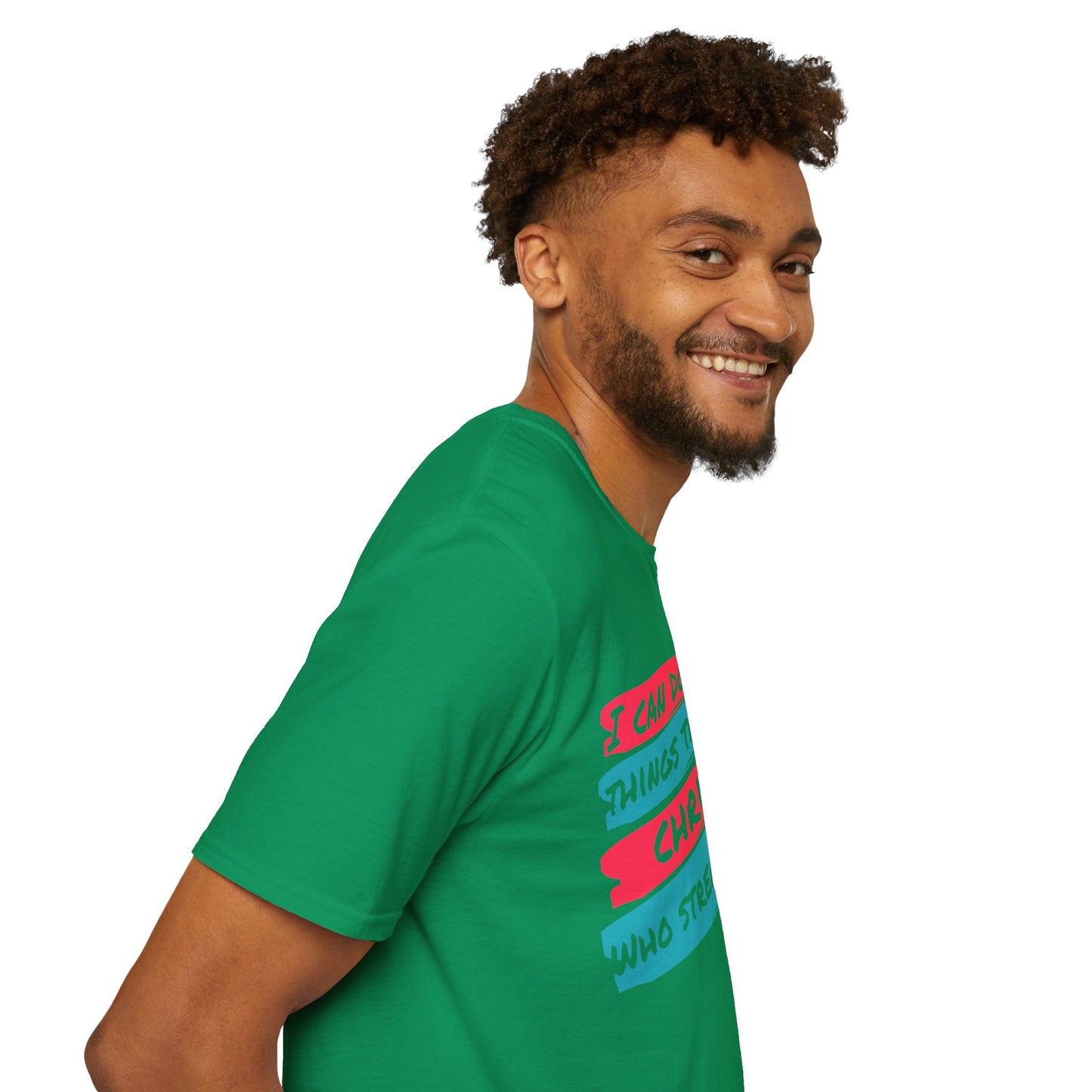 Unisex Softstyle T-Shirt - All things through Christ