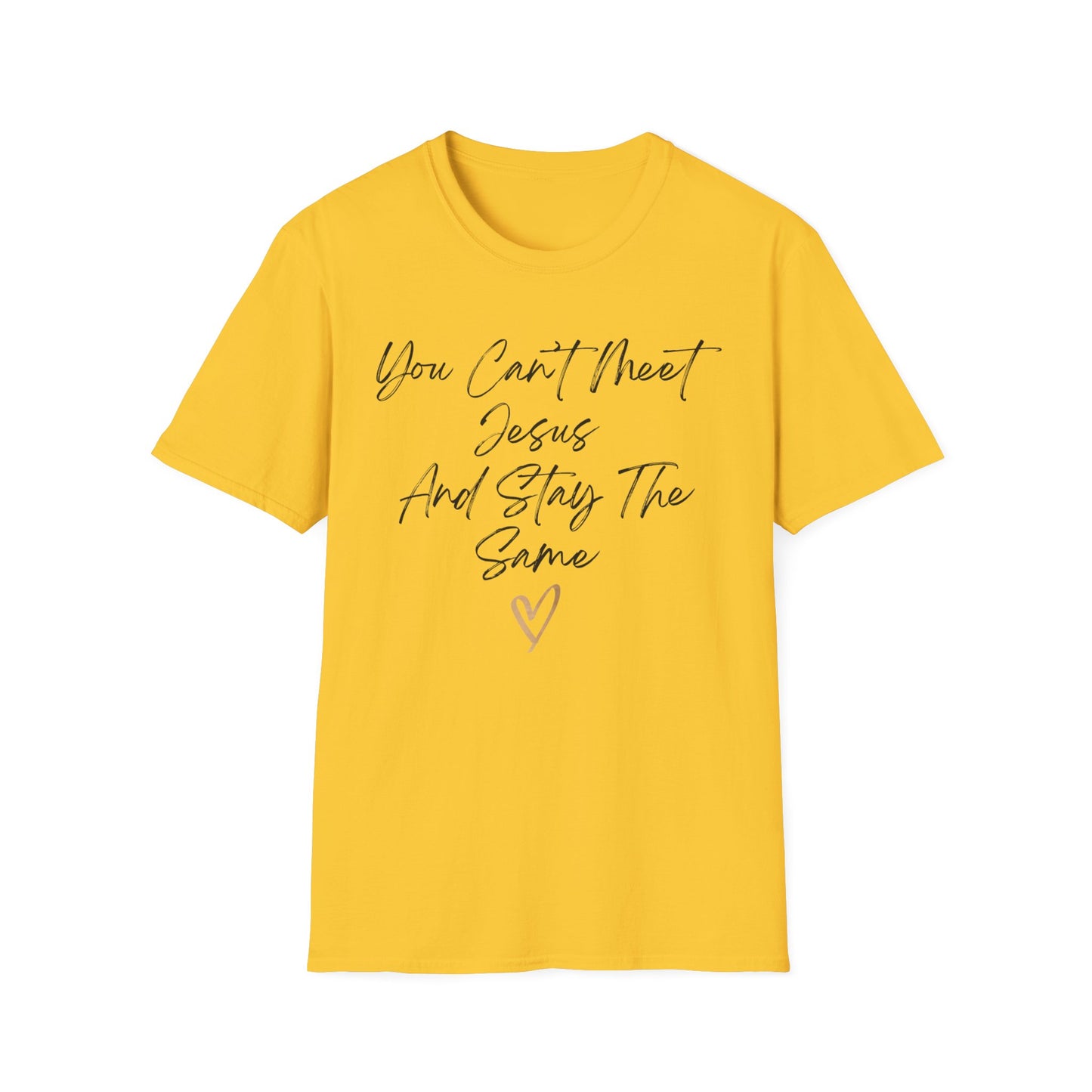 Unisex Softstyle T-Shirt - Meet Jesus