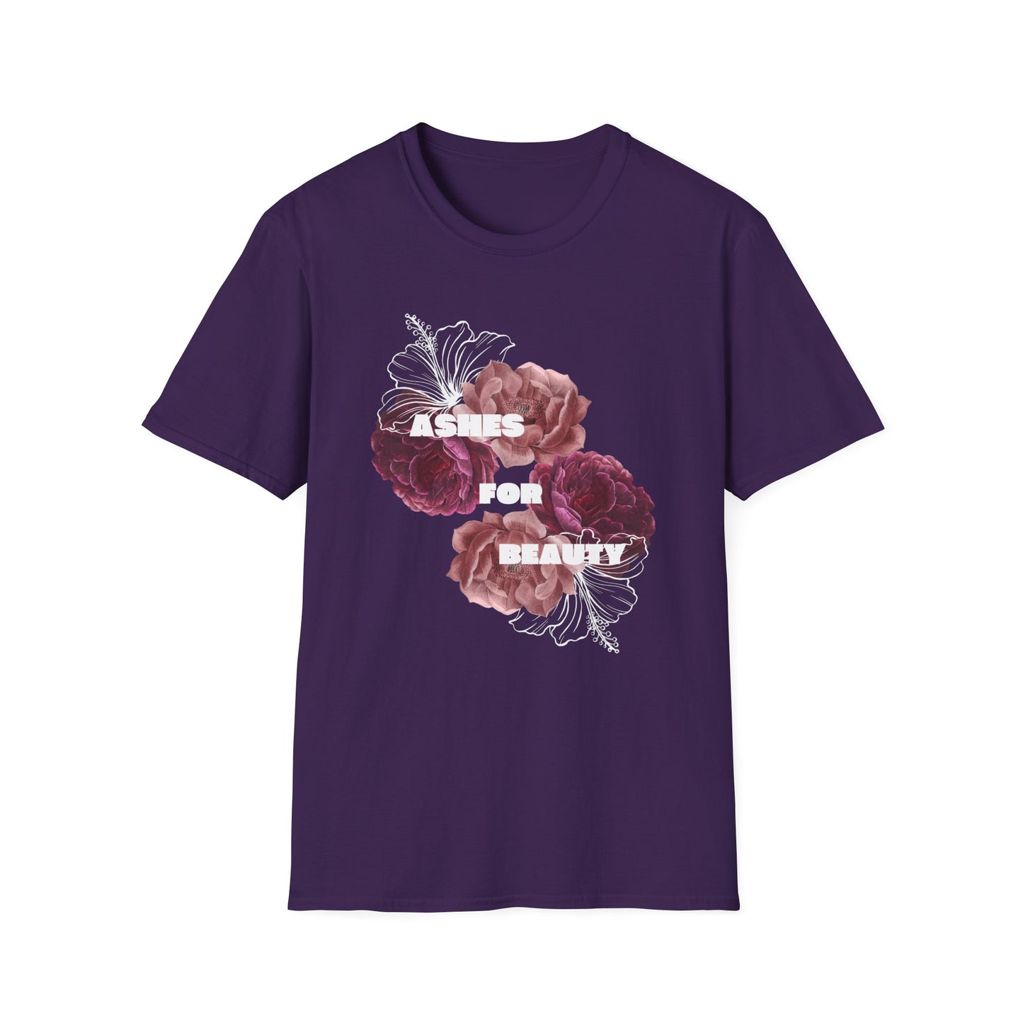 Unisex Softstyle T-Shirt - Ashes for beauty
