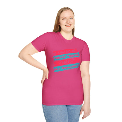 Unisex Softstyle T-Shirt - All things through Christ