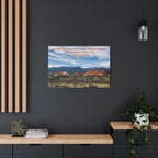 Job 28:28 - Framed Canvas Wall Art