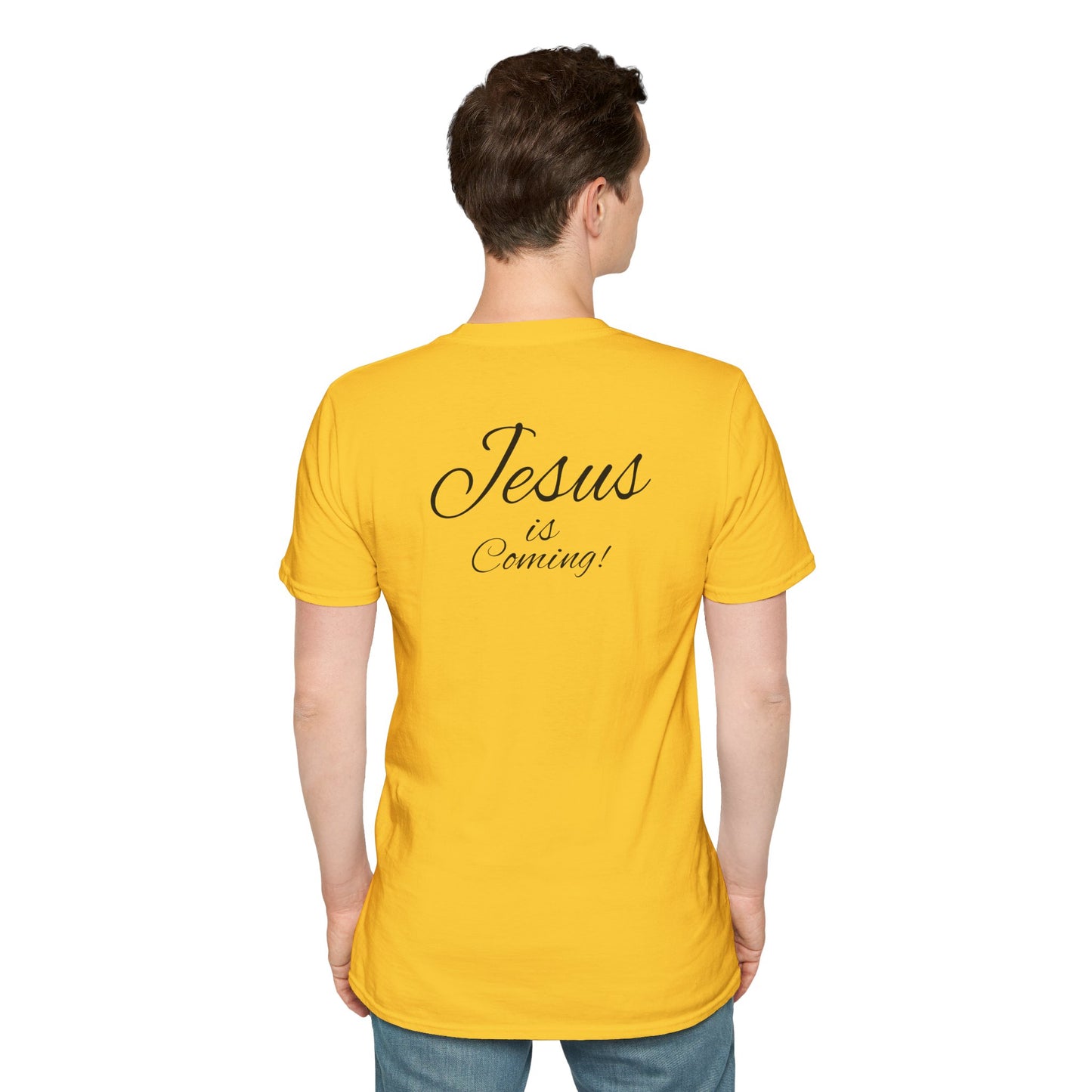 Unisex Softstyle T-Shirt - Jesus is Coming