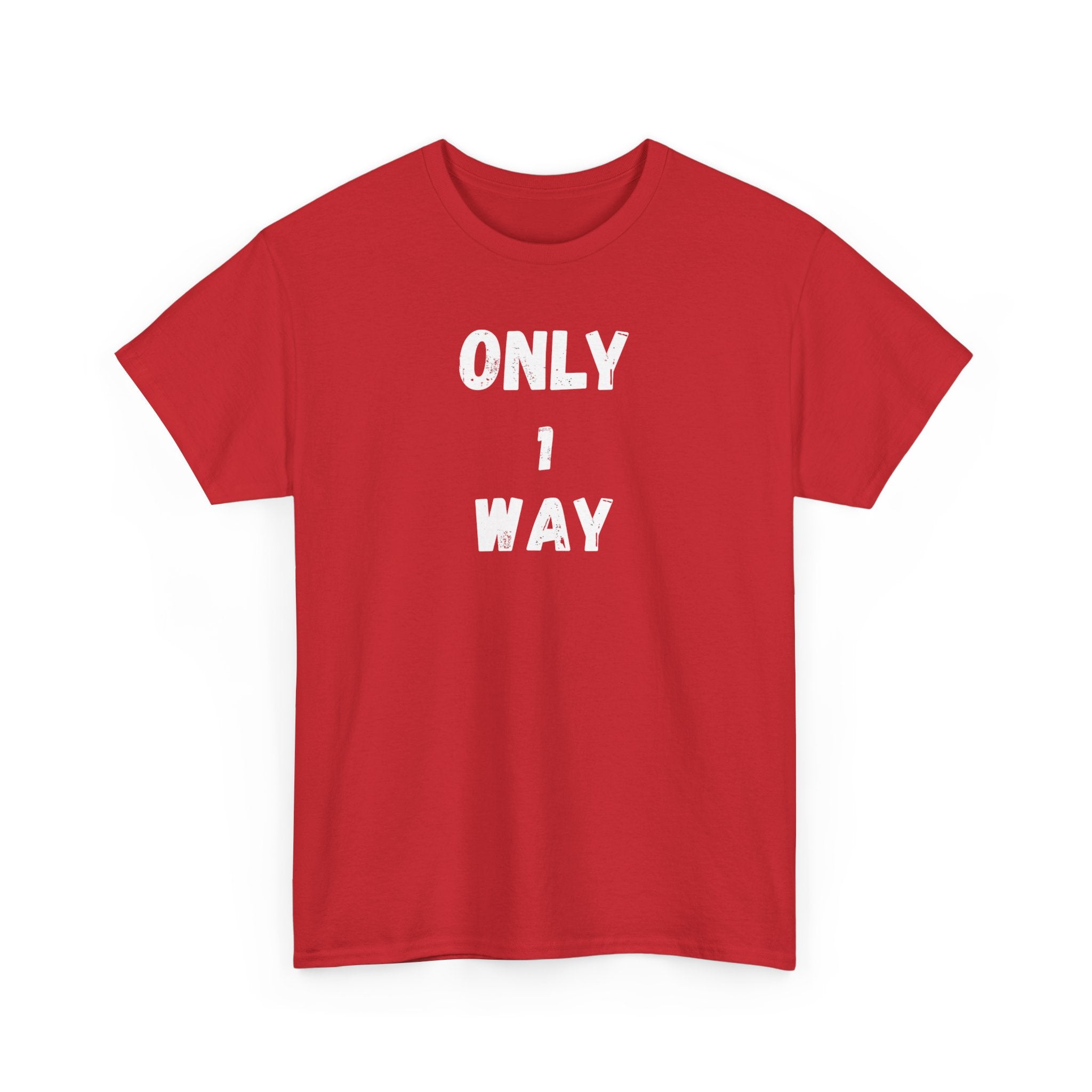 Only 1 way