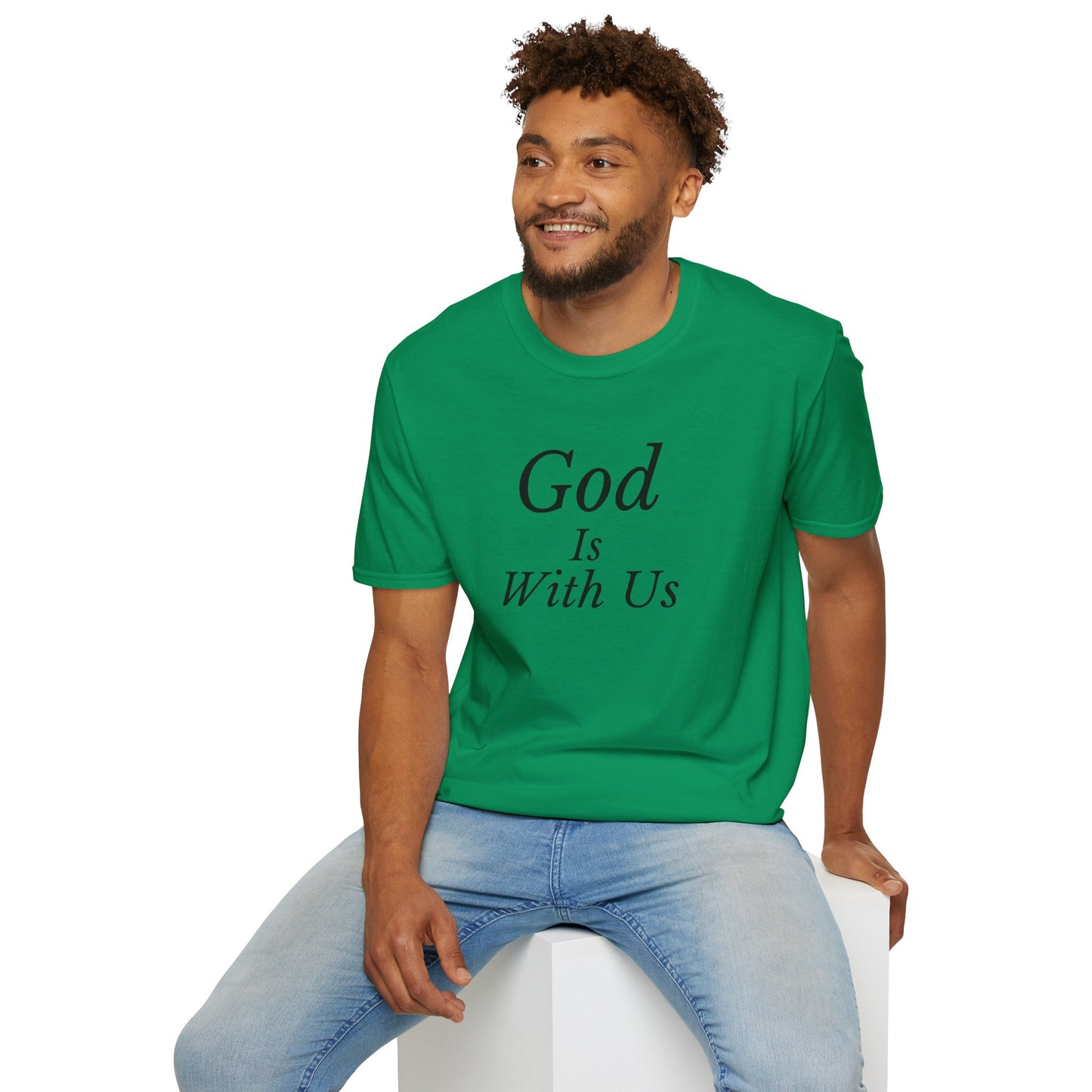 Unisex Softstyle T-Shirt - God is with us