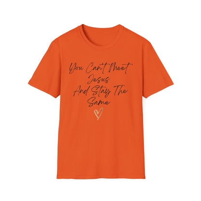Unisex Softstyle T-Shirt - Meet Jesus