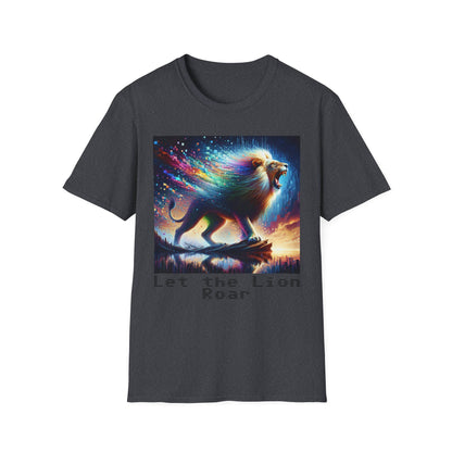 Unisex Softstyle T-Shirt - Lion roar