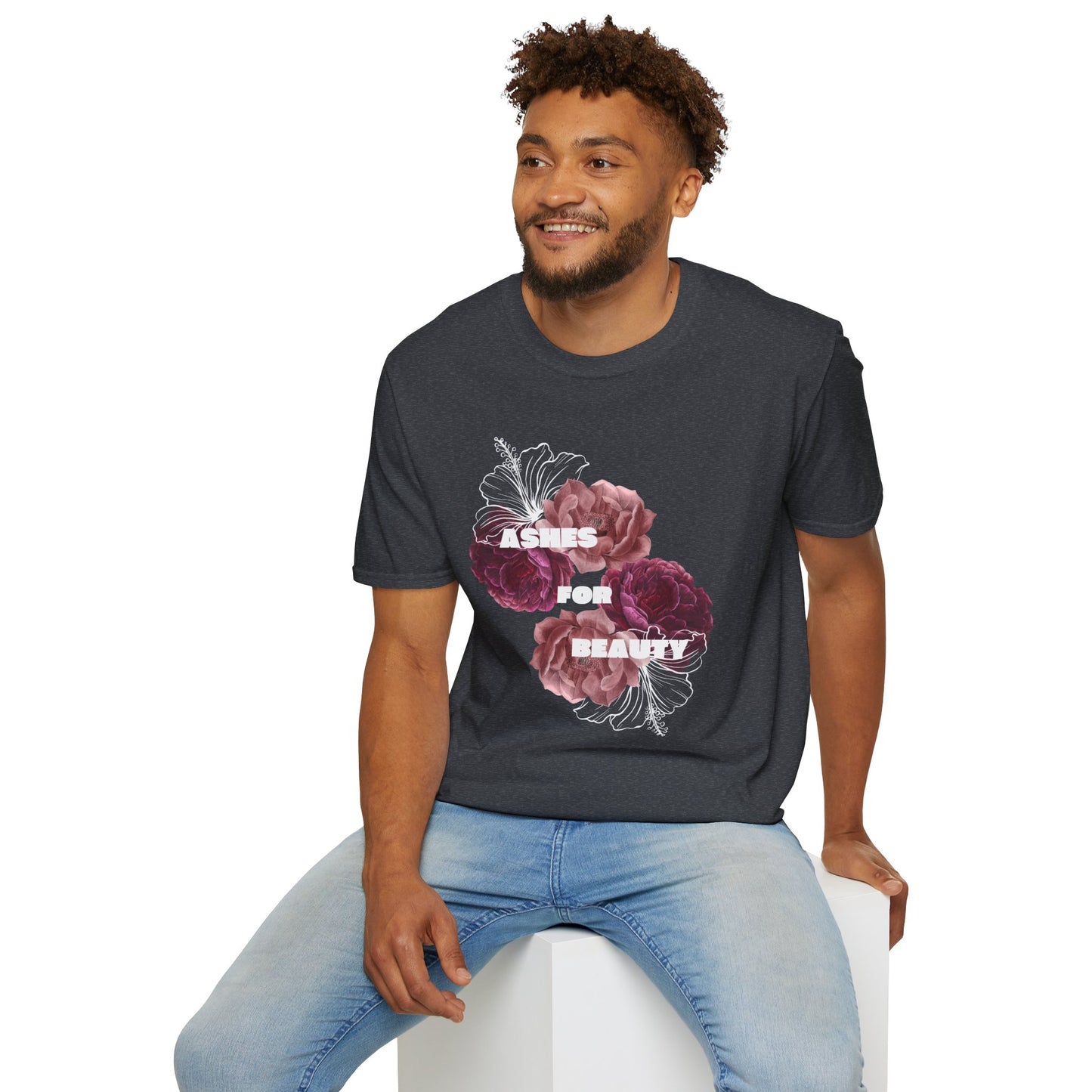 Unisex Softstyle T-Shirt - Ashes for beauty