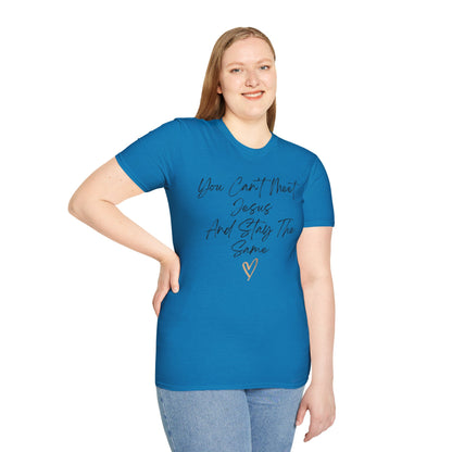 Unisex Softstyle T-Shirt - Meet Jesus