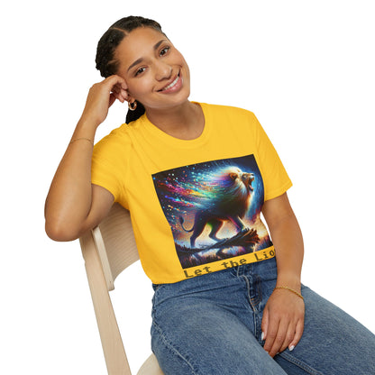 Unisex Softstyle T-Shirt - Lion roar
