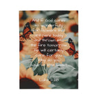 Velveteen Plush Blanket - Luke 12:28