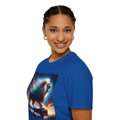 Unisex Softstyle T-Shirt - Lion roar
