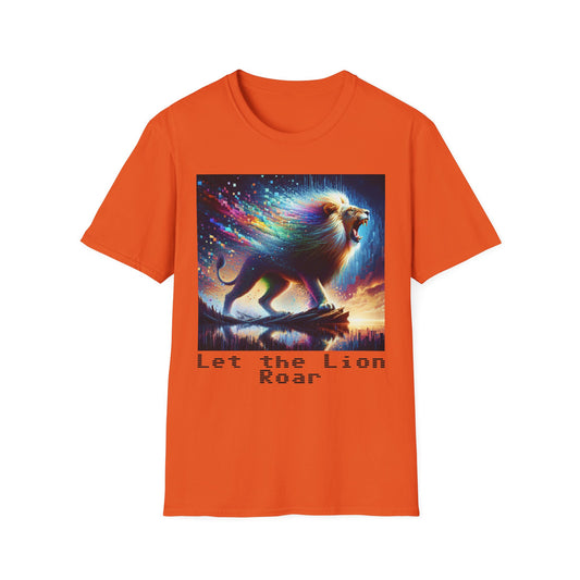 Unisex Softstyle T-Shirt - Lion roar