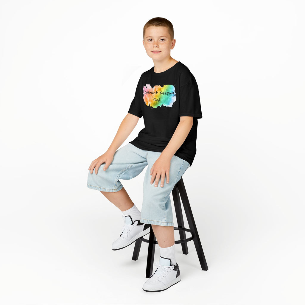 Kids Heavy Cotton™ Tee - Covenant keeping God
