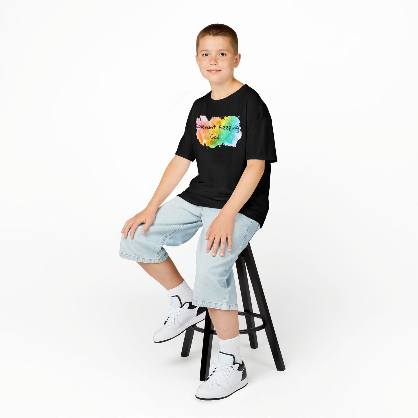 Kids Heavy Cotton™ Tee - Covenant keeping God