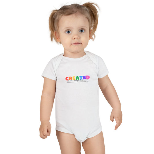 Baby Short Sleeve Onesie® - Created