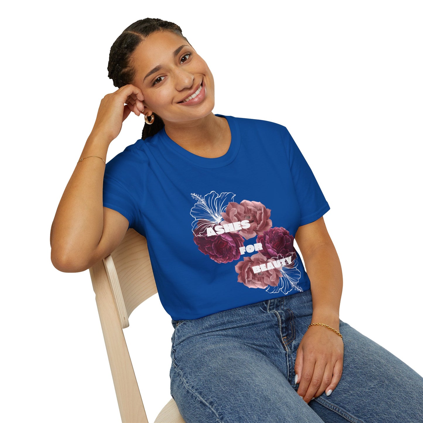 Unisex Softstyle T-Shirt - Ashes for beauty