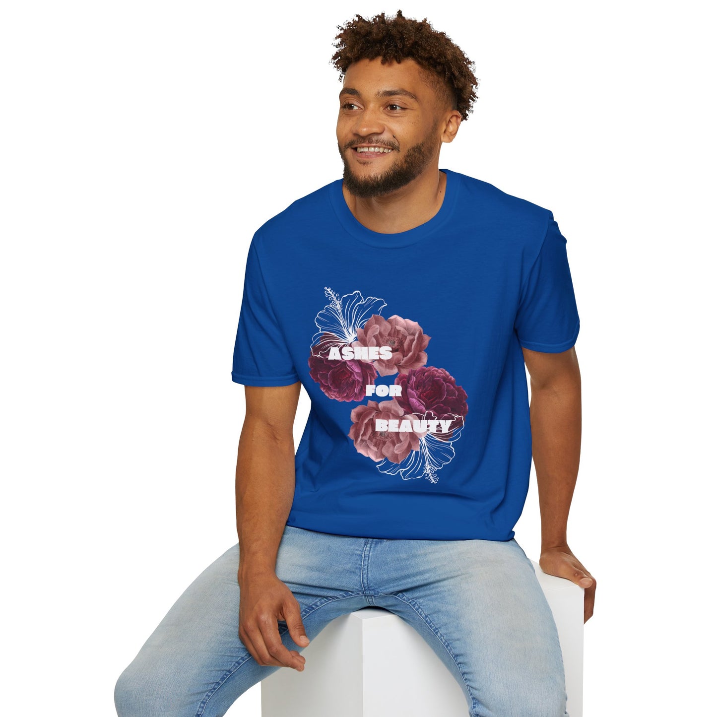 Unisex Softstyle T-Shirt - Ashes for beauty