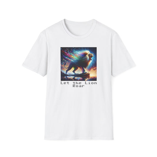 Unisex Softstyle T-Shirt - Lion roar