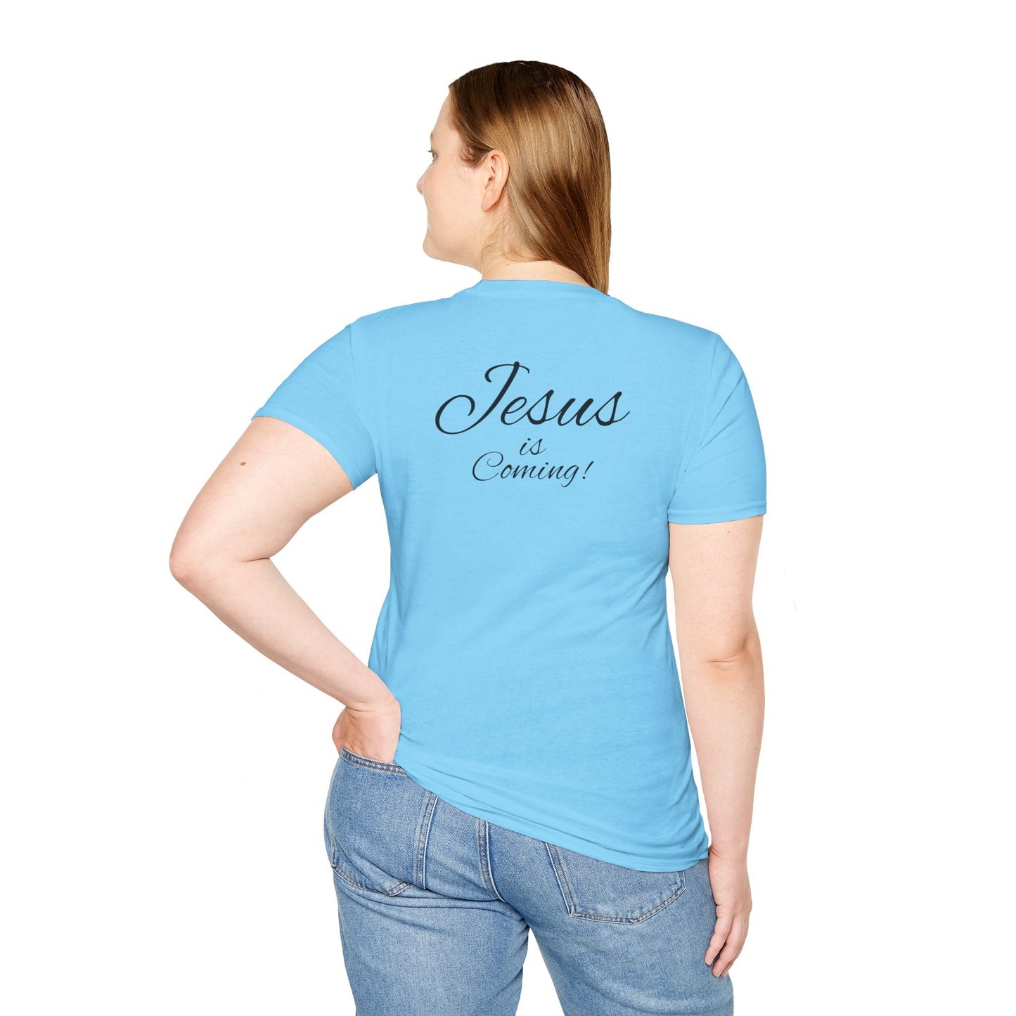 Unisex Softstyle T-Shirt - Jesus is Coming
