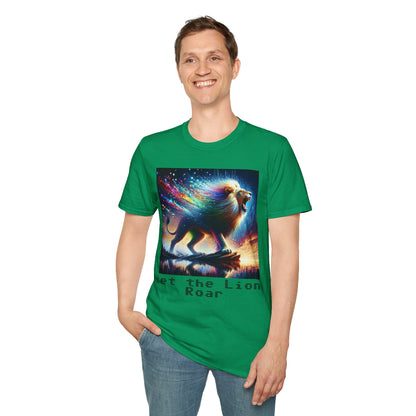 Unisex Softstyle T-Shirt - Lion roar