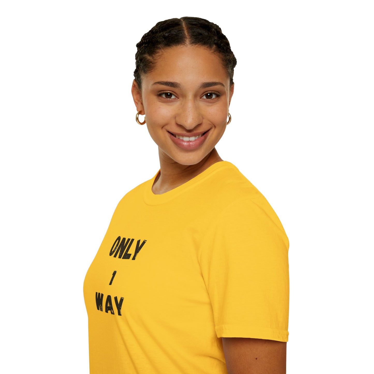 Unisex Softstyle T-Shirt - Only 1 way