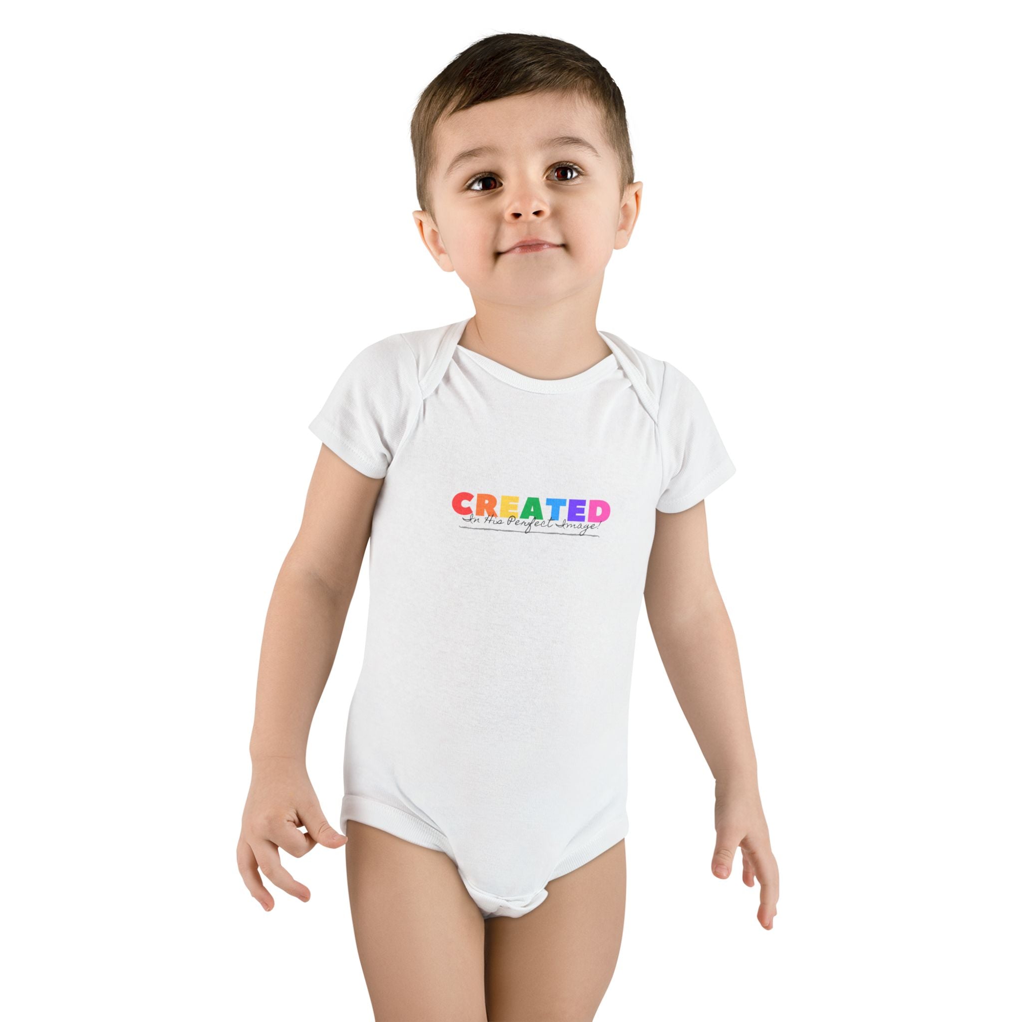 Baby Short Sleeve Onesie® - Created