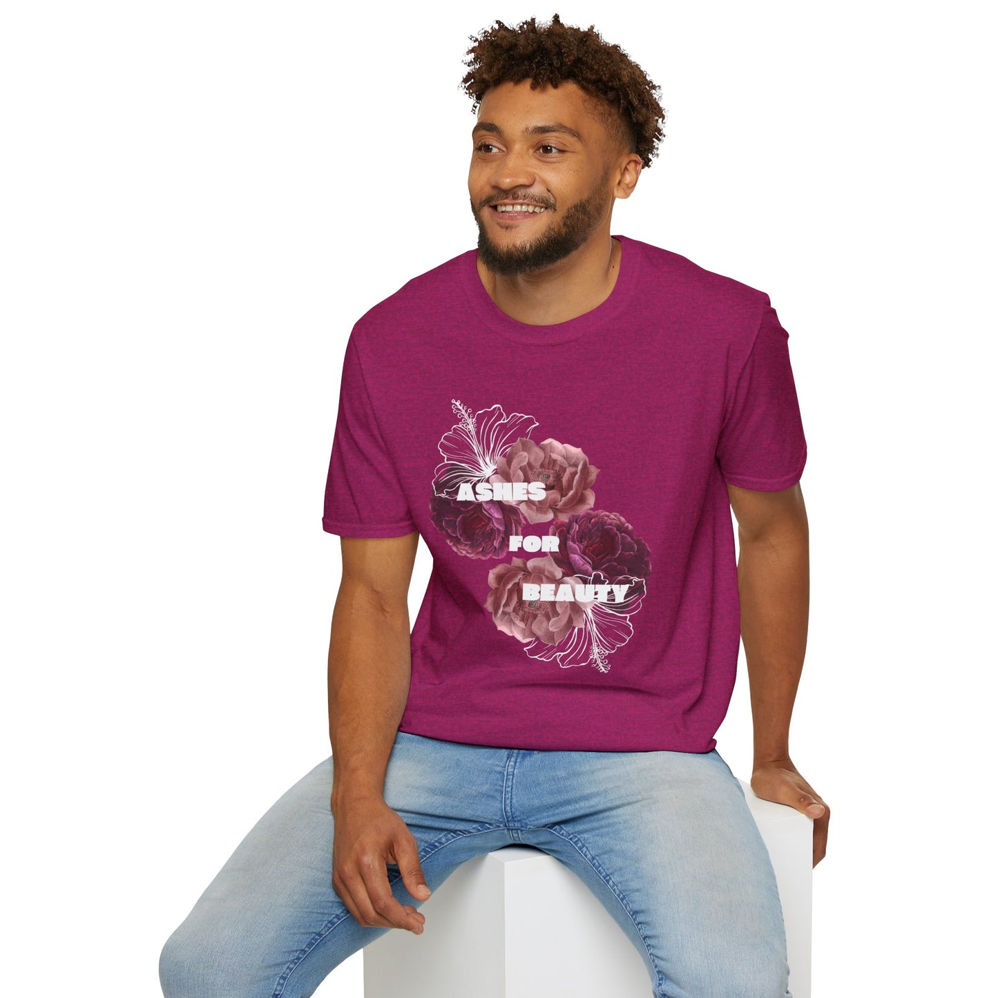 Unisex Softstyle T-Shirt - Ashes for beauty