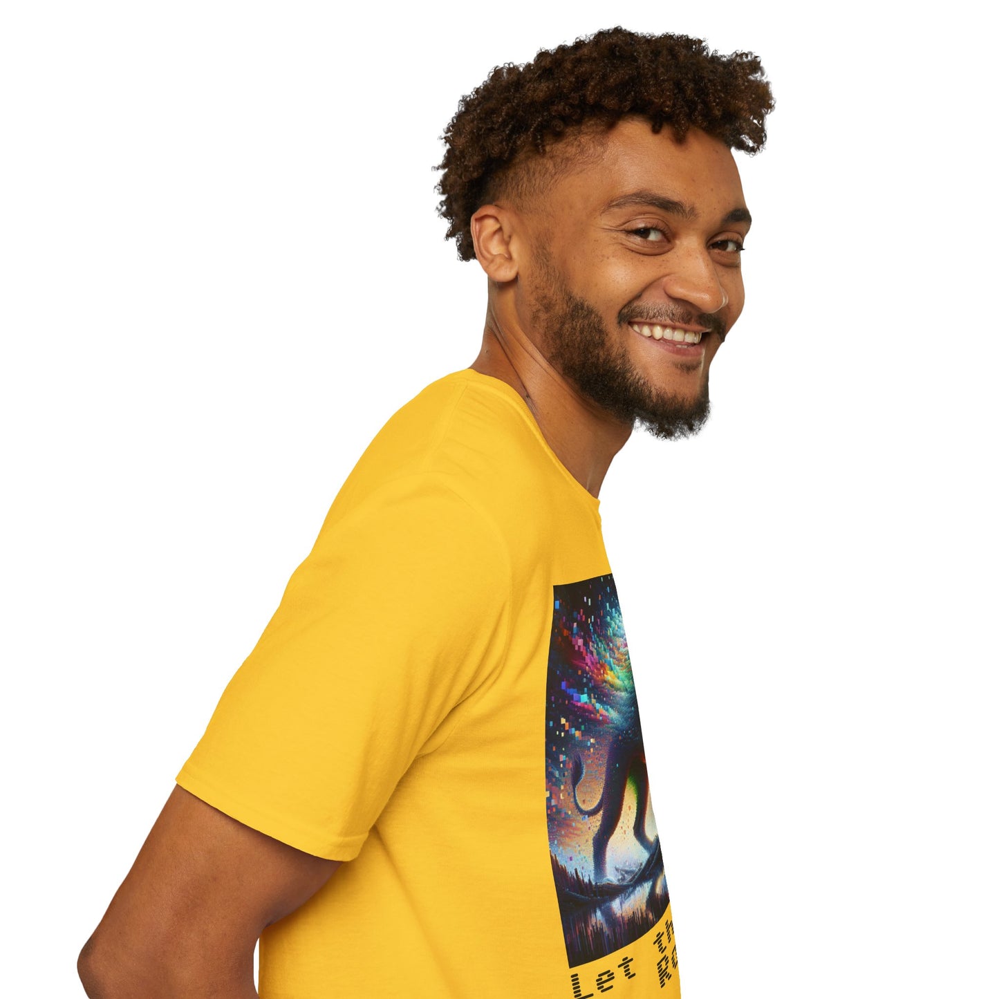 Unisex Softstyle T-Shirt - Lion roar
