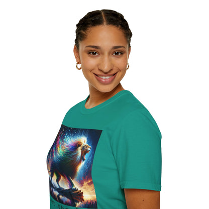 Unisex Softstyle T-Shirt - Lion roar
