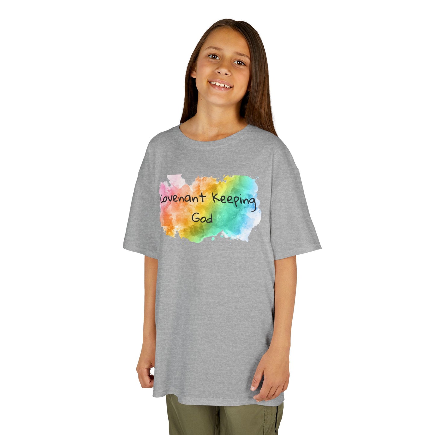 Kids Heavy Cotton™ Tee - Covenant keeping God