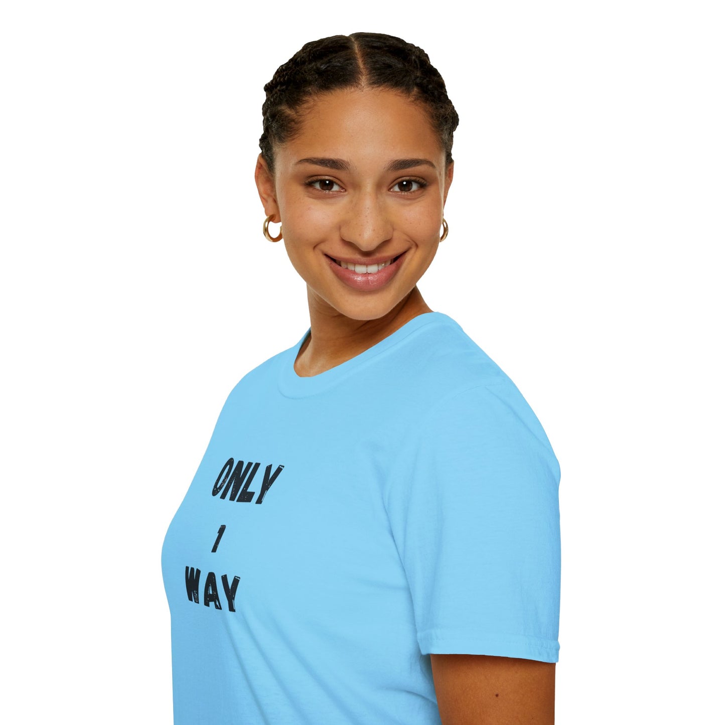 Unisex Softstyle T-Shirt - Only 1 way