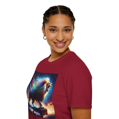 Unisex Softstyle T-Shirt - Lion roar