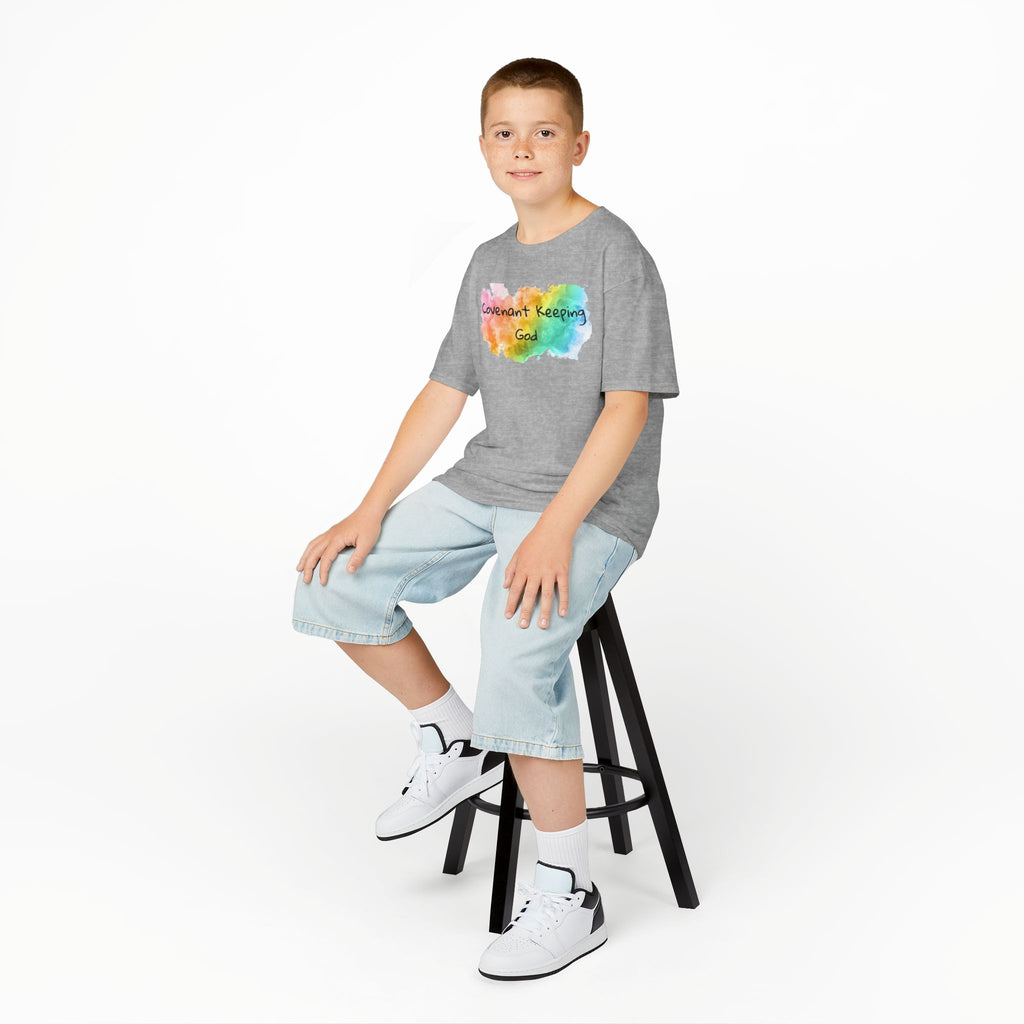 Kids Heavy Cotton™ Tee - Covenant keeping God