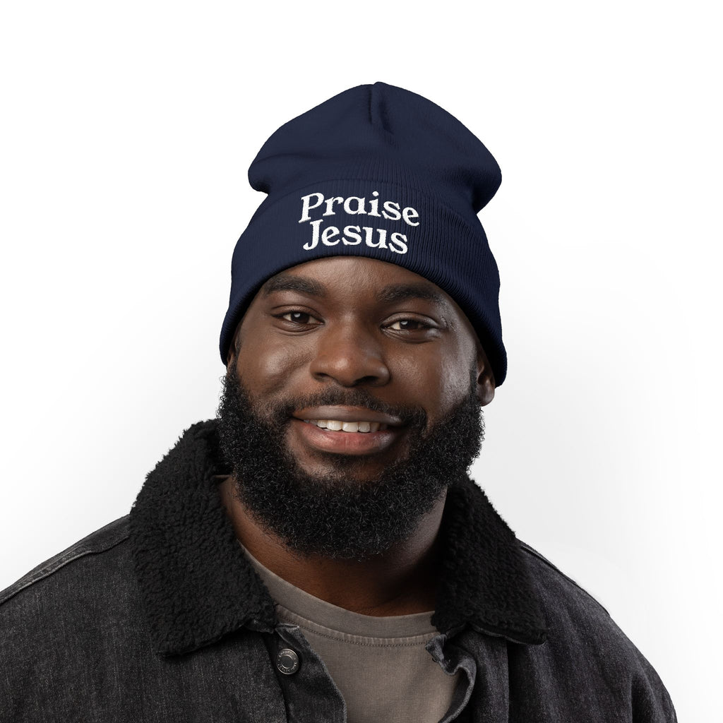 Beanie Cap - Praise Jesus