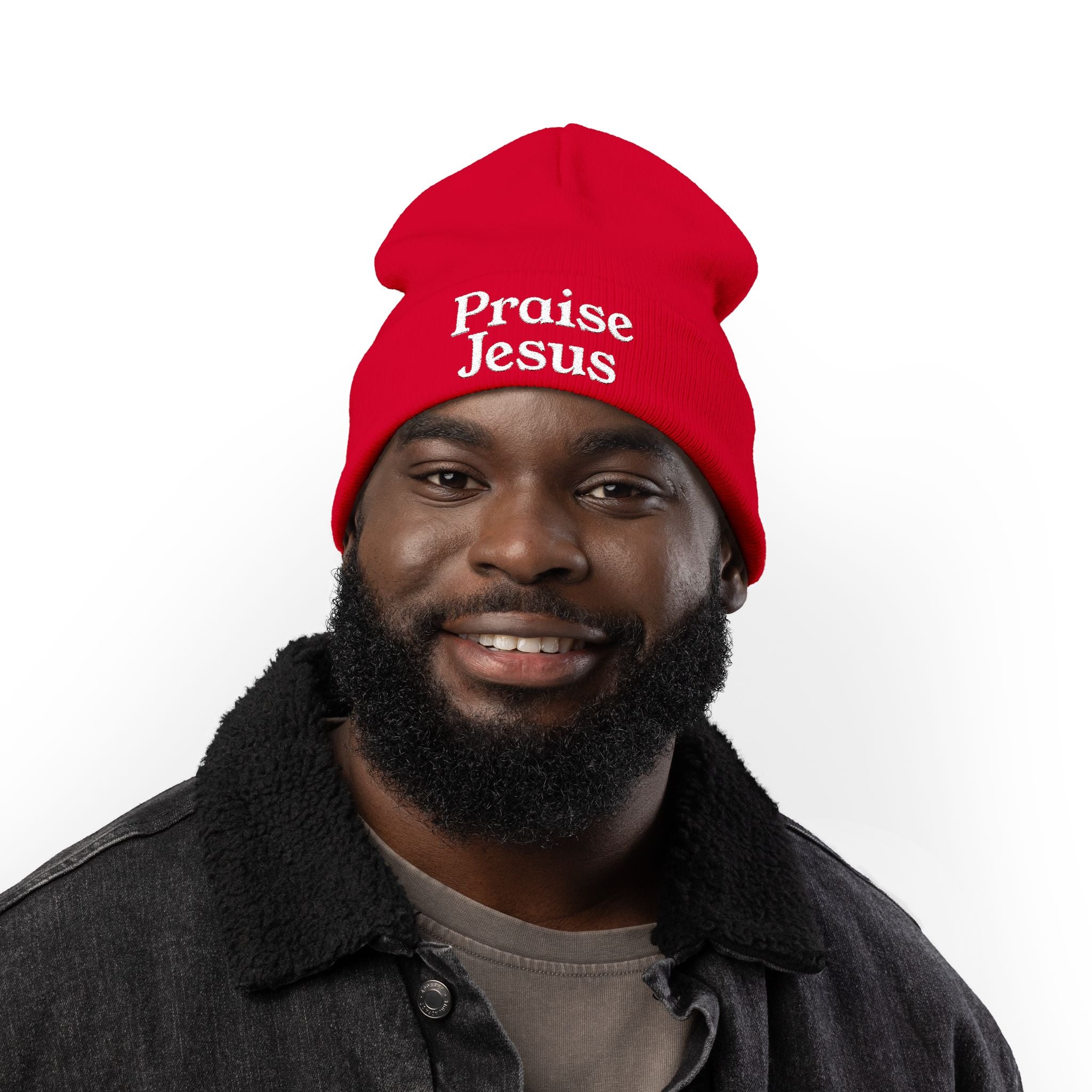 Beanie Cap - Praise Jesus
