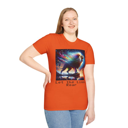 Unisex Softstyle T-Shirt - Lion roar