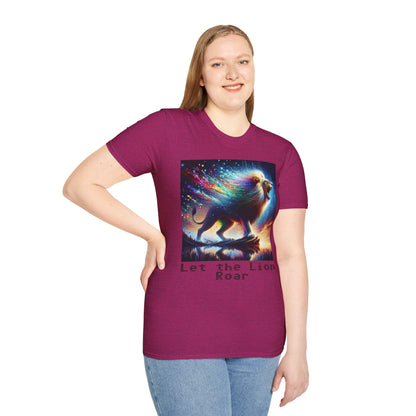 Unisex Softstyle T-Shirt - Lion roar
