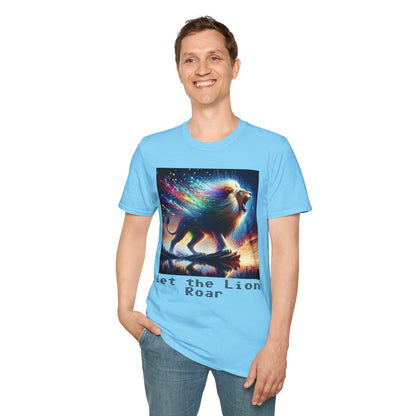 Unisex Softstyle T-Shirt - Lion roar