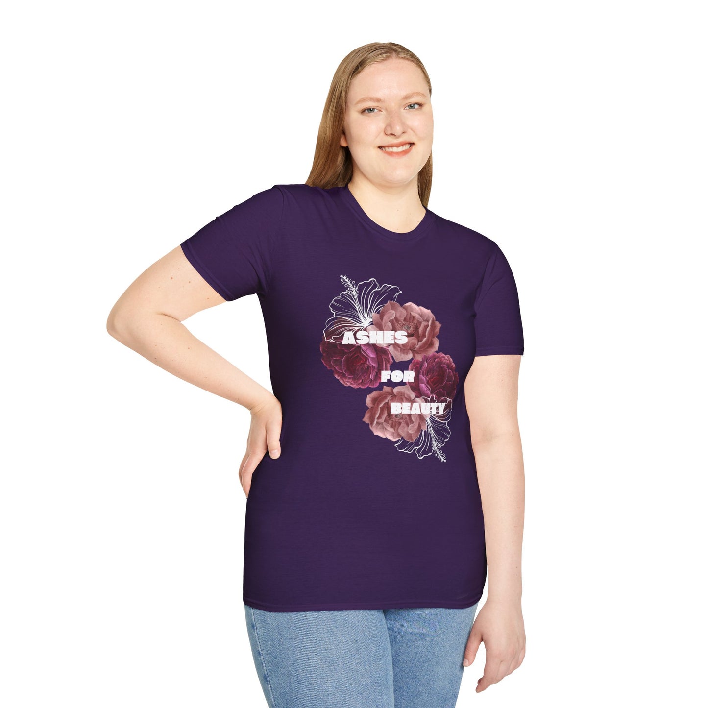 Unisex Softstyle T-Shirt - Ashes for beauty