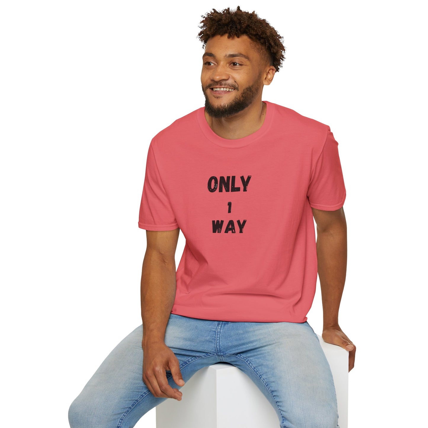 Unisex Softstyle T-Shirt - Only 1 way