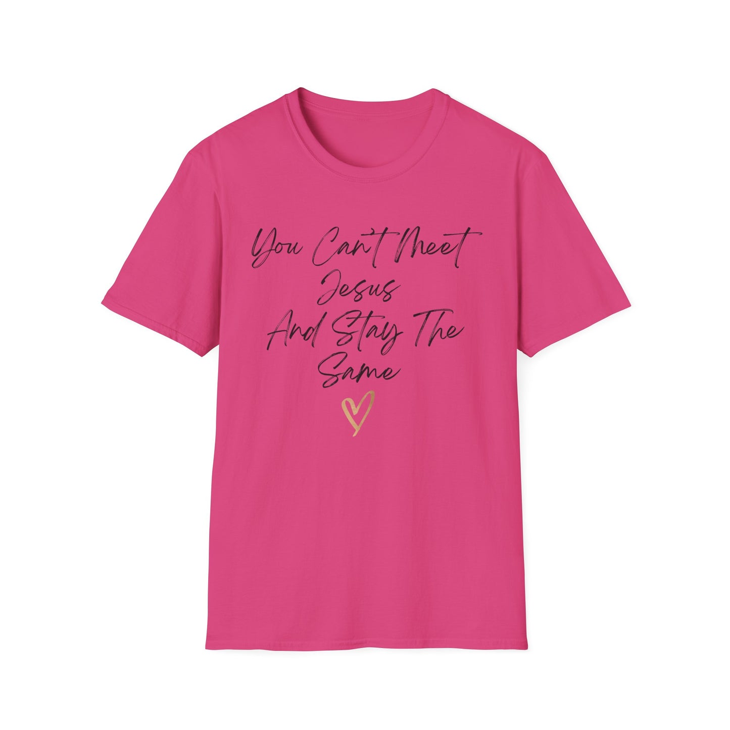 Unisex Softstyle T-Shirt - Meet Jesus
