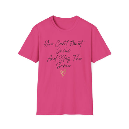 Unisex Softstyle T-Shirt - Meet Jesus