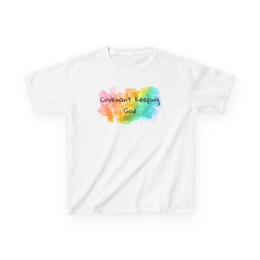Kids Heavy Cotton™ Tee - Covenant keeping God