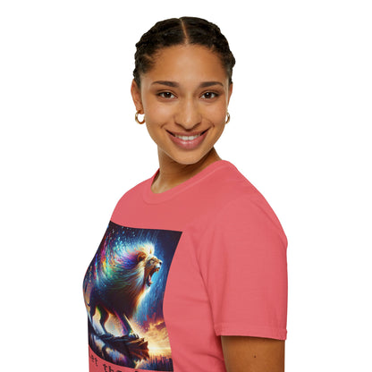 Unisex Softstyle T-Shirt - Lion roar