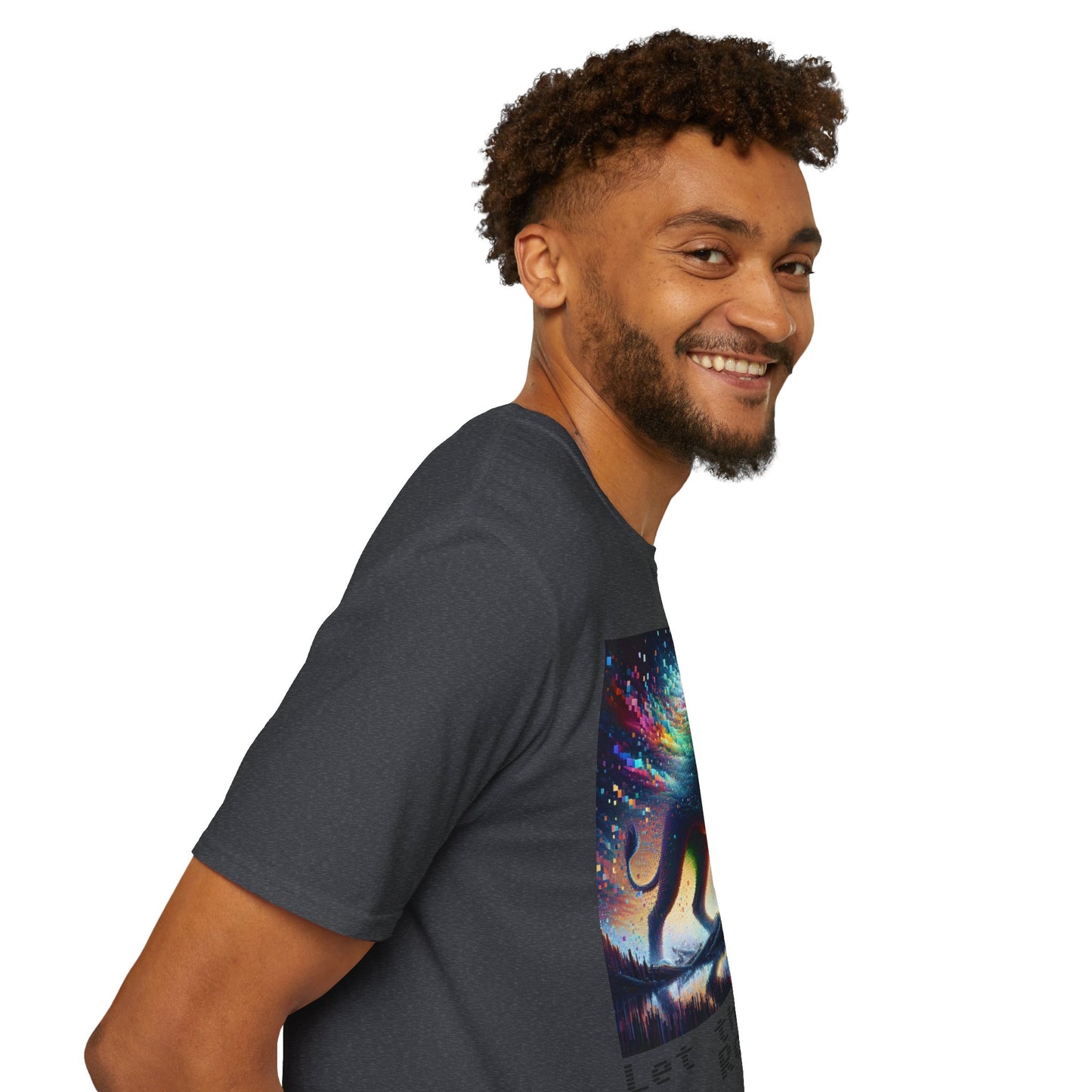 Unisex Softstyle T-Shirt - Lion roar