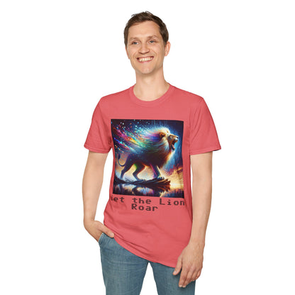 Unisex Softstyle T-Shirt - Lion roar