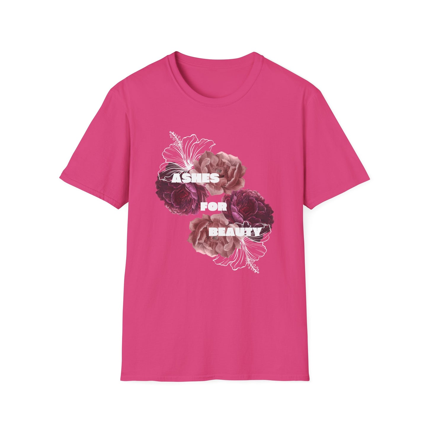 Unisex Softstyle T-Shirt - Ashes for beauty