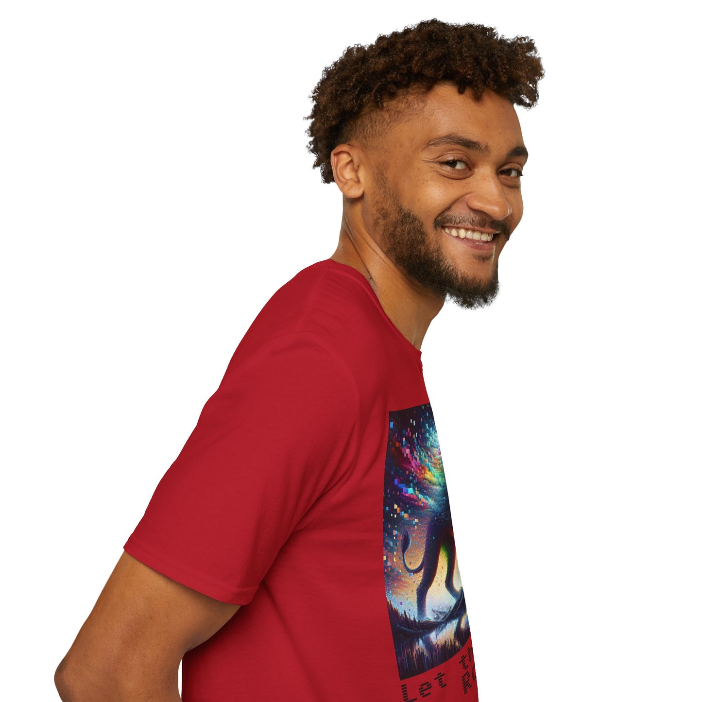 Unisex Softstyle T-Shirt - Lion roar